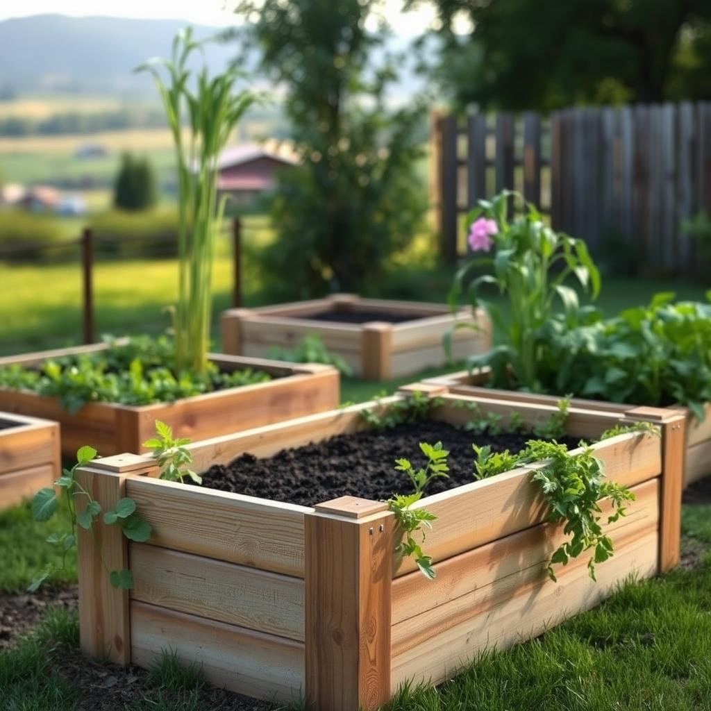 building raised garden boxes