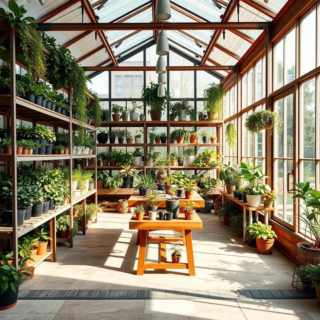 greenhouse interior design