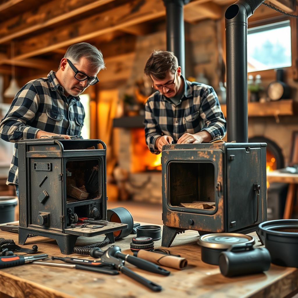 wood stove maintenance