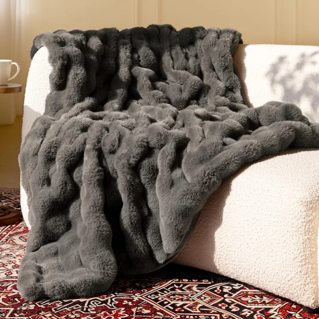 Cozy Faux Fur Blanket